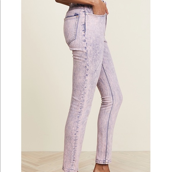 La Vie Rebecca Taylor Ines Pink Acid Jeans - Picture 3 of 8